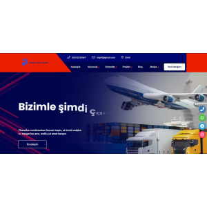 Nakliye Lojistik Firması Tanıtım Sitesi
